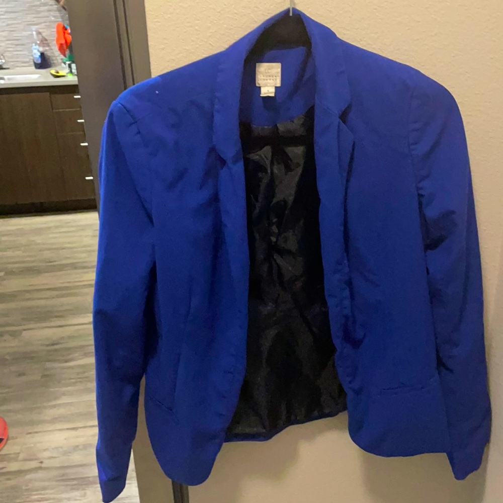 Royal blue size 4 blazer